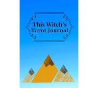 This Witch's Tarot Journal - Mountains (graphic) Thoughtful Journal for intentional card reading
