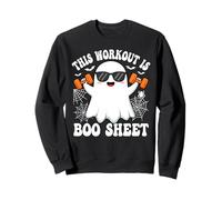 This Workout is Boo Drap Humoristique fantôme Halloween Sweatshirt