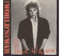 THIS WORLDS AT WAR 7" (45) UK WATTSCO 1986 B/W SLEEPING ALONE (WATTS3) PIC SLEEVE