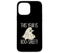This Year is Boo-Sheet ! Funny Halloween Sad Ghost Meme Coque pour iPhone 13 Pro Max