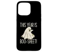 This Year is Boo-Sheet ! Funny Halloween Sad Ghost Meme Coque pour iPhone 15 Pro Max