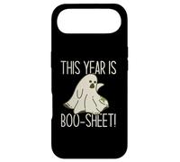 This Year is Boo-Sheet ! Funny Halloween Sad Ghost Meme Coque pour iPhone Air