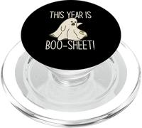 This Year is Boo-Sheet ! Funny Halloween Sad Ghost Meme PopSockets PopGrip pour MagSafe