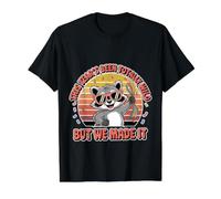 This Year's Been Totally Wild But We Made It - T-Shirt Graphique avec Valeur, Homme, Noir, M