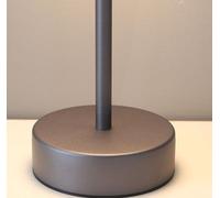 THisga Lampe de table LED Touche Veilleuse 3 modes de couleurs et Dimmable Rechargeable Lampe sans fil Lampe de chevet en métal chambre à coucher, restaurant,Jaune