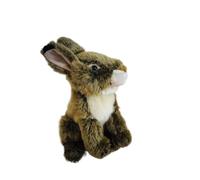 ThisToffGuys 9.8" Realistic Hare Plush Toy, Rabbit Stuffed Animal, Soft Wildlife