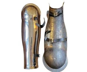 ThisToffGuys Armure romaine classique en Lorica Segmentata et casque gaulois - Réplique portable d'un légionnaire for reconstitution et exposition(C)