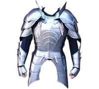 ThisToffGuys Ensemble d'armure de chevalier médiéval, costume de GN portable, armure de mercenaire d'aventurier fantastique for le théâtre, foires de la Renaissance(B)