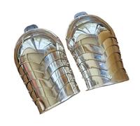 ThisToffGuys Épaulières médiévales en métal - Armure de chevalier européen portable for reconstitution et GN