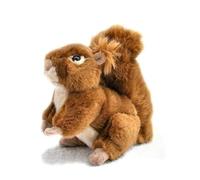 ThisToffGuys Peluche écureuil réaliste de 24,9 cm, Animal en Peluche Doux avec Queue touffue, (Sciuridae)