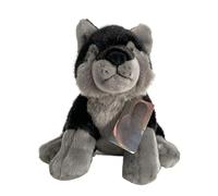 ThisToffGuys Peluche Loup réaliste de 33 cm, Animal en Peluche Doux