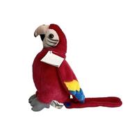 ThisToffGuys Peluche réaliste d'ara de 33 cm, Perroquet Doux, Oiseau (Psittaciformes)(A)