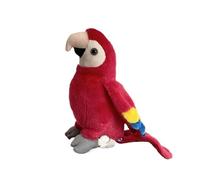 ThisToffGuys Peluche réaliste d'ara de 33 cm, Perroquet Doux, Oiseau (Psittaciformes)(B)