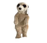 ThisToffGuys Peluche Suricate réaliste de 24,9 cm (9,8 Pouces), Animal en Peluche Doux (Suricata suricatta)(22CM)