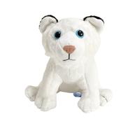 ThisToffGuys Peluche Tigre Blanc réaliste de 29 cm, Adorable et Douce