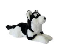 ThisToffGuys Poupée en Peluche Malamute d'alaska, Chiot Husky, Jouet Doux et Mignon, Cadeau d'éducation précoce, décoration de la Maison