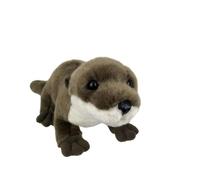 ThisToffGuys Simulation de Loutre Animale, Jouet en Peluche, décoration poupée, Cadeau Doux et Mignon