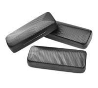 THIVENNY Lot de 3 étuis à lunettes pour homme avec housse en fibre de carbone, étui à lunettes rigide pour homme, femme, voyage, étude, travail, étui à lunettes de soleil