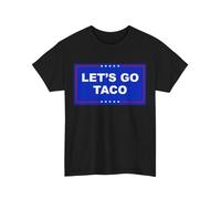 thjbd5se Let's Go Taco T-Shirt Women Men Funny T-Shirt Black M