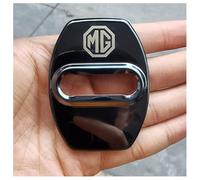 THJKCVSD 4 Pièces Couverture Serrure Porte Voiture, pour MG MG4 MG5 ZS HS EZS EHS EV 2023 2022 Cache Verrou de Porte,Accessoires de Protection Couvercle Serrure Porte