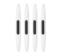 THJKCVSD 4 Pièces Protection Portiere Voiture, pour Smart ForTwo Cabrio 2001-2020 2021 2022 Portes Avant et arrière Bandes Anti-Collision, Anti-Frottement Anti-Collision,B/White