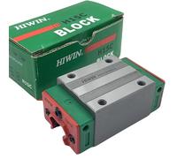 THK Guide Linéaire HIWIN HGH15CA HGH15 HGH15CAZ0C/ZAC 23.7x34x61.4mm GK Roulement Bloc Rails Glissière pour Contrôle de Mouvement Machine CNC Imprimante 3D (1, HGH15CA(Une seule Curseur linéaire))
