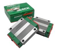 THK Guide Linéaire HIWIN HGH20CA HGH20HA HGW20CC HGW20HC Roulement Bloc Rails Glissière pour Contrôle de Mouvement Machine CNC Imprimante 3D (1, HGW20CC(Une seule Curseur linéaire))