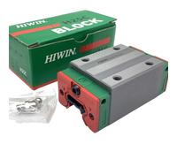 THK Guide Linéaire HIWIN HGH25CA HGH25HA HGW25CC HGW25HC Roulement Bloc Rails Glissière pour Contrôle de Mouvement Machine CNC Imprimante 3D (1, HGH25CA(Une seule Curseur linéaire))
