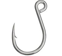 THKFISH 50pcs/boîte Inline hameçons Crochets de pêche en Différante Taille Convient à leurres cuillères #2#1 1/0 2/0 3/0