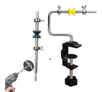 THKFISH Enrouleur de Ligne de pêche - Accessoires de pêche réglables et Stables - Portable - avec Pince B-Long Line + Extracteur de Ligne C