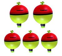 THKFISH Flotteurs de Peche 5pcs/lot EVA Rond Mousse Bobbers Slip Bobber Fish Float Flotteur à Ventre 1g Forme Ronde 1g (20 * 25mm)