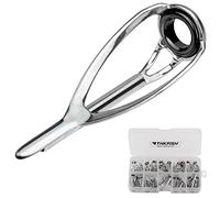 THKFISH Kit de Réparation de Canne à Pêche Kit de Remplacement de la Tige de 50 pièces Kit de Réparation de la Pointe de la Tige 10 Tailles