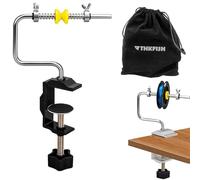 THKFISH Ligne De Pêche Spooler Réglable Stable Ligne De Pêche Protable Spooler Système Ligne De Pêche Système Spooler avec Clamp B-Longue Ligne Spooler