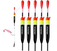 THKFISH Lot de 5 flotteurs de pêche pour balsa Crappie 15 g