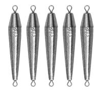 THKFISH Plomb de pêche, poids de pêche à double anneau, poids de plomb, torpedo pour eau salée et eau douce, 1 oz-3,5 oz, kit de plomb de pêche, plomb dropshot, plomb de pêche, plomb de poire