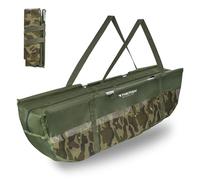 THKFISH Sangle de PES e Pliable en Maille, Sacs de Poids pour Sac de pêche, Accessoires pêche à la Carpe, Vert foncé, 117 cm x 42 cm