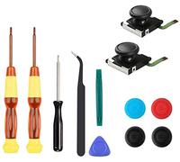 Thlevel Joystick analogique 3D de remplacement pour Compatible avec NS avec outil réparation