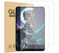 THLMT 2 pièces de protecteur d'écran compatibles avec Nubia Red Magic 3 PRO, tablette de jeu en verre trempé 9H, film protecteur HD anti-rayures, film protecteur incurvé (film uniquement)