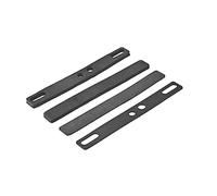 THLMT Amortisseur de Barre d'espace de 4 pièces/Ensemble, amortisseurs de Mousse de réduction de Bruit de Coton de Barre d'espace de Clavier de commutateur de Clavier mécanique (7u)