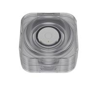 THLMT Étui de Charge Compatible avec Samsung Galaxy Ring, Anneau de santé Intelligent, Chargeur Rapide, Coque de Protection en TPU, Housse, Pochette de Rangement (étui Uniquement) (Noir translucide)