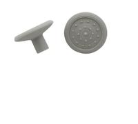 THLMT Lot de 2 capuchons pour joystick compatibles avec ANBERNIC RG406V/RG406H/RG476H/RG477M, capuchons antidérapants pour manettes de console de jeux, remplaçant les boutons d'origine (gris)