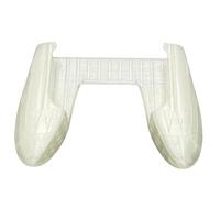 THLMT Poignée compatible avec Anbernic RG ROTATE, support de poignée pour console de jeux, coque de protection, étui, support de fixation pour manette de jeux portable (blanc translucide)
