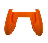 THLMT Poignée compatible avec Anbernic RG ROTATE, support de poignée pour console de jeux, coque de protection, étui, support de fixation pour manette de jeux portable (orange translucide)