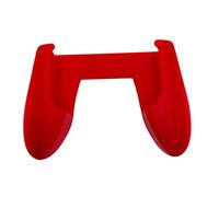 THLMT Poignée compatible avec Anbernic RG ROTATE, support de poignée pour console de jeux, coque de protection, étui, support de fixation pour manette de jeux portable (rouge translucide)