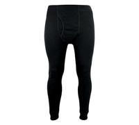 THMO Caleçons Longs Thermiques Enfant Ultra Doux Polaire sous-vêtements Couche de Base Thermiques Pantalon pour Garçon (9-11 Ans, Noir)
