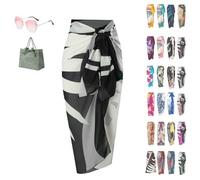Thneed Beach Wrap Pants, Thneed Wrap Pants, Cover up Pant for Swimwear Women, Summer Fashion(E)
