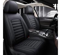 THNIKK Housses de Siège de Voiture pour Benz Glk-Class 2010-2016, Cuir PU imperméable Ensemble Housses Avant et Arrière Confortable Antidérapants Et Respirant,Black
