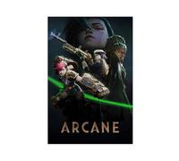 THNIKK Jinx Arcane 10 Poster sur toile pour décoration murale de salon, chambre à coucher, style sans cadre, 40 x 60 cm