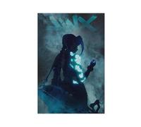 THNIKK Jinx Arcane 15 Poster sur toile pour décoration murale de salon, chambre à coucher, style sans cadre, 50 x 75 cm