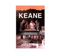 THNIKK Keane - Poster sur toile pour décoration murale de groupe de rock alternatif anglais, décoration de chambre à coucher, bureau, chambre, cadeau sans cadre, 50 x 75 cm